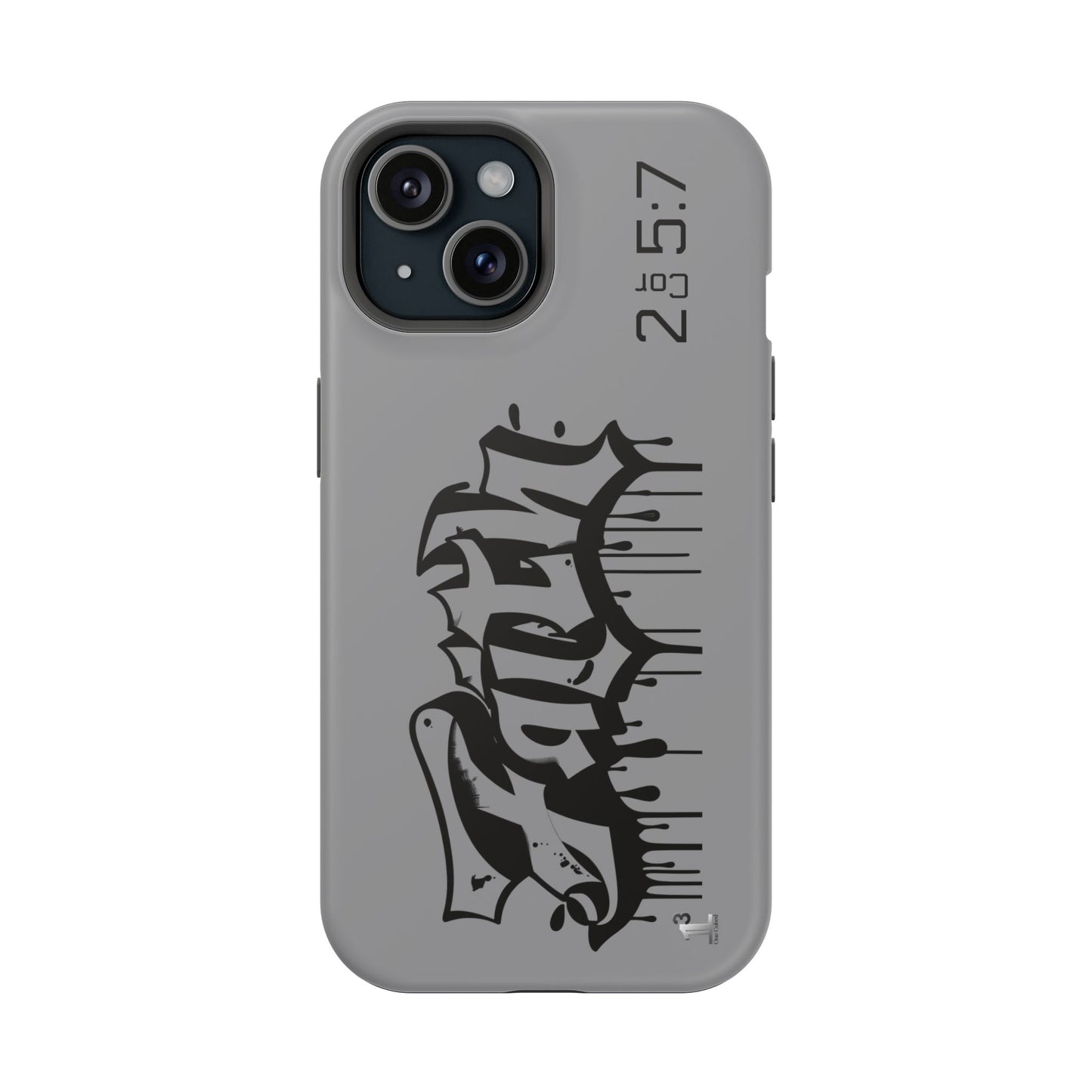 Magnetic Phone Case - Faith (Grey)