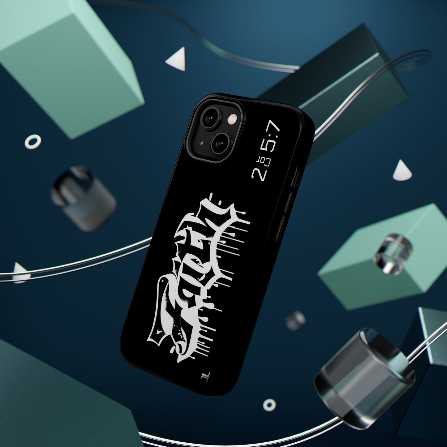 Magnetic Phone Case - Faith (Black)